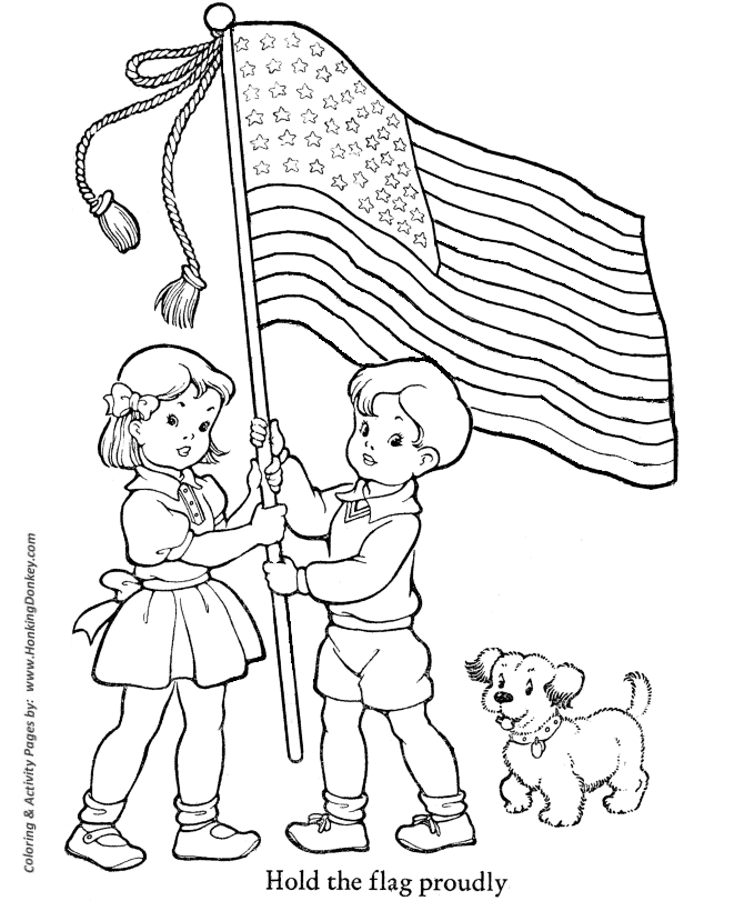 Veterans day coloring pages