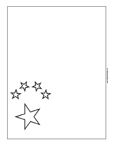 China flag coloring page â free printable