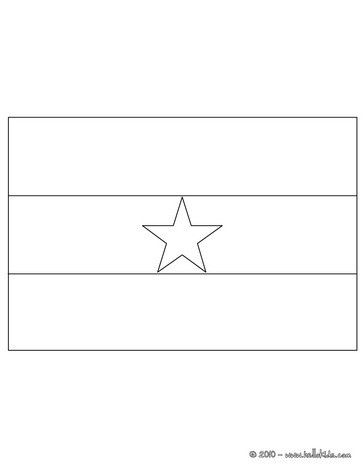 Flag of ghana coloring pages flag coloring pages ghana flag coloring pages