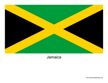 Flag of jamaica