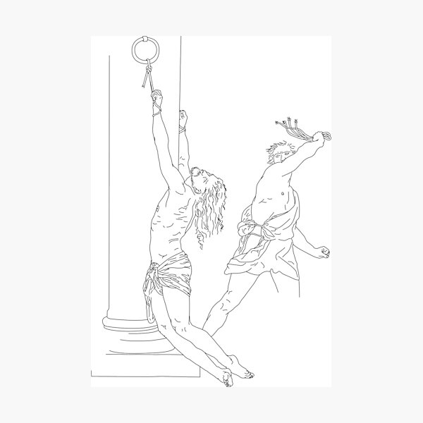 The flagellation of christ la flagelacion de christo photographic print for sale by dai