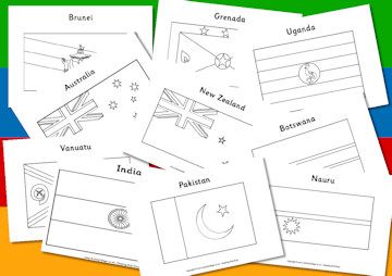 Monwealth games flag colouring pages monwealth games flag coloring pages colouring pages