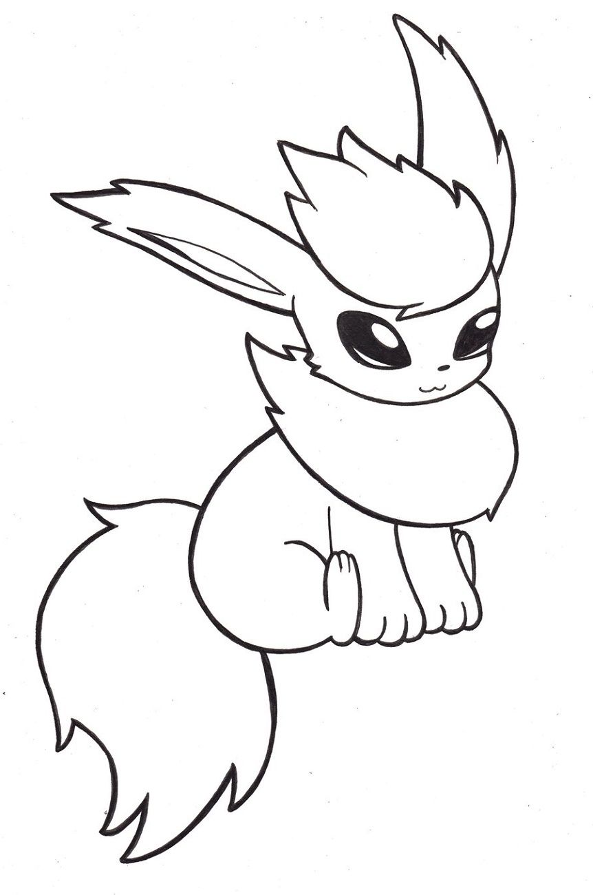 Flareon coloring page k worksheets pokemon coloring pages super coloring pages coloring pages