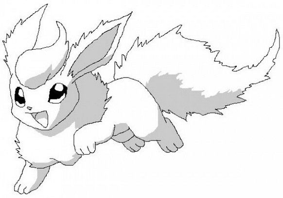 Flareon coloring sheet pokemon coloring pokemon coloring pages pikachu coloring page