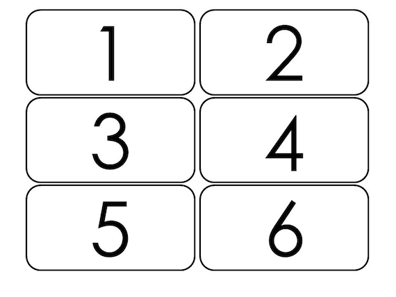 Printable numbers