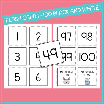 Flash cards numbers