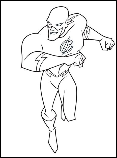Flash sketch drawing and coloring superhero coloring pages superhero coloring avengers coloring pages
