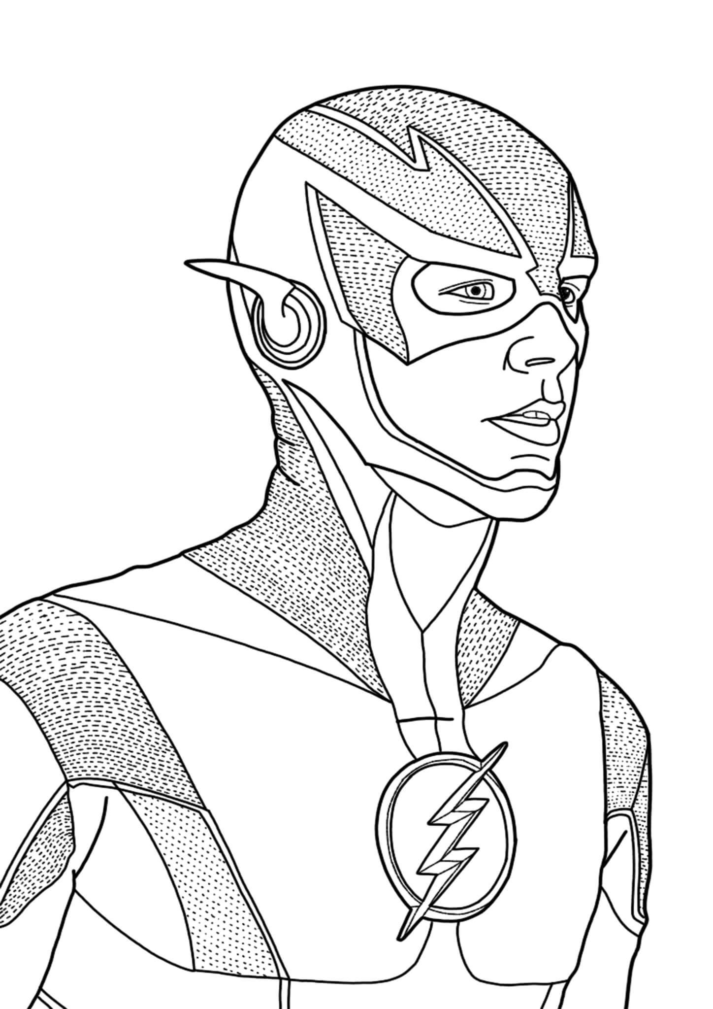 Free easy to print flash coloring pages superhero coloring pages superhero coloring avengers coloring pages
