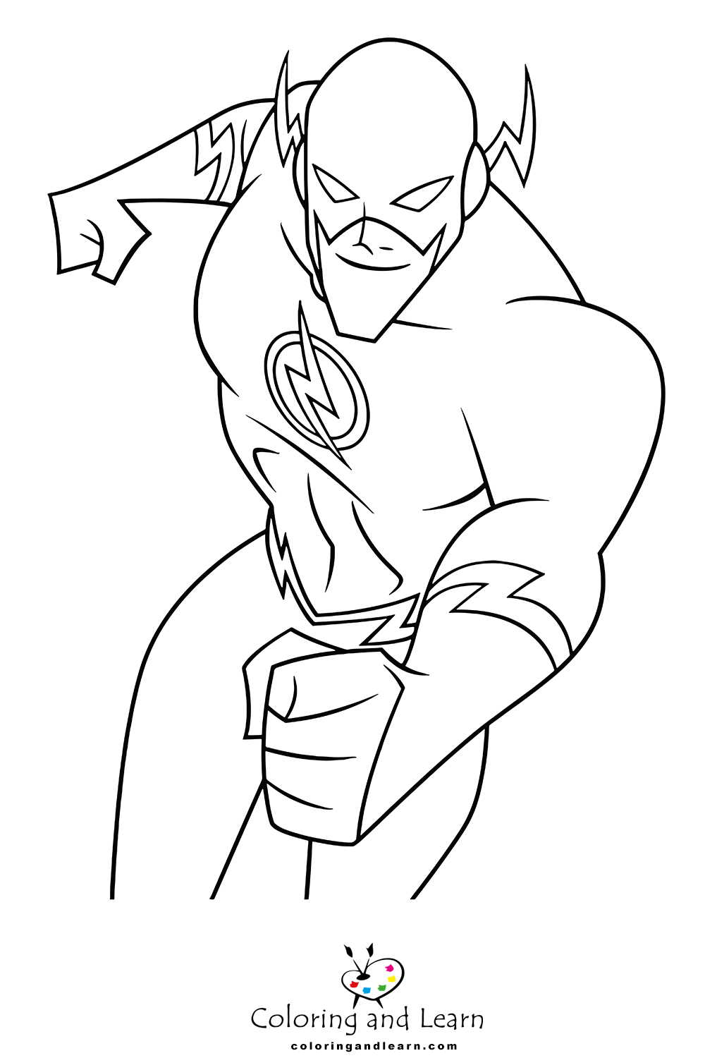 Flash coloring pages