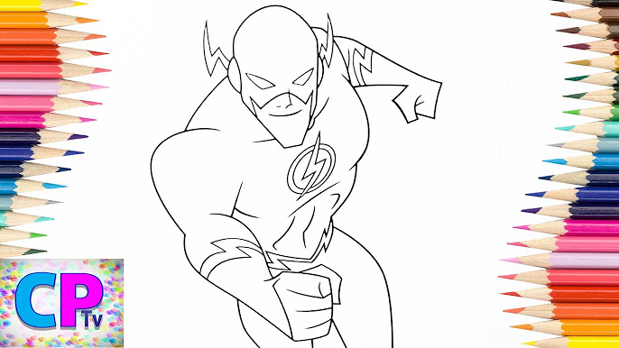 Flash coloring pages