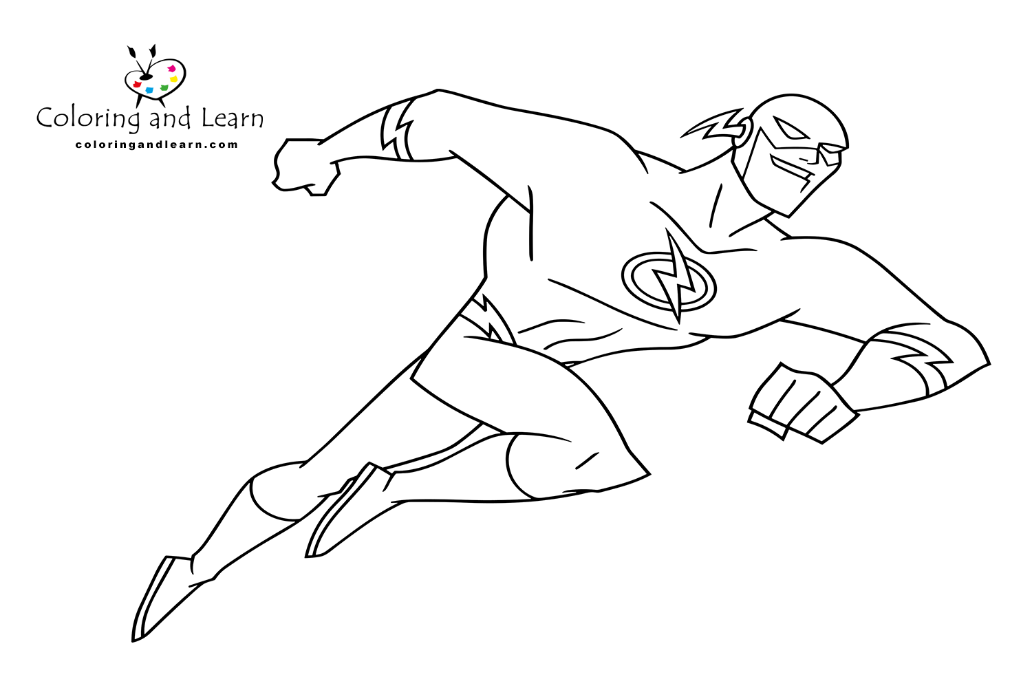 Flash coloring pages