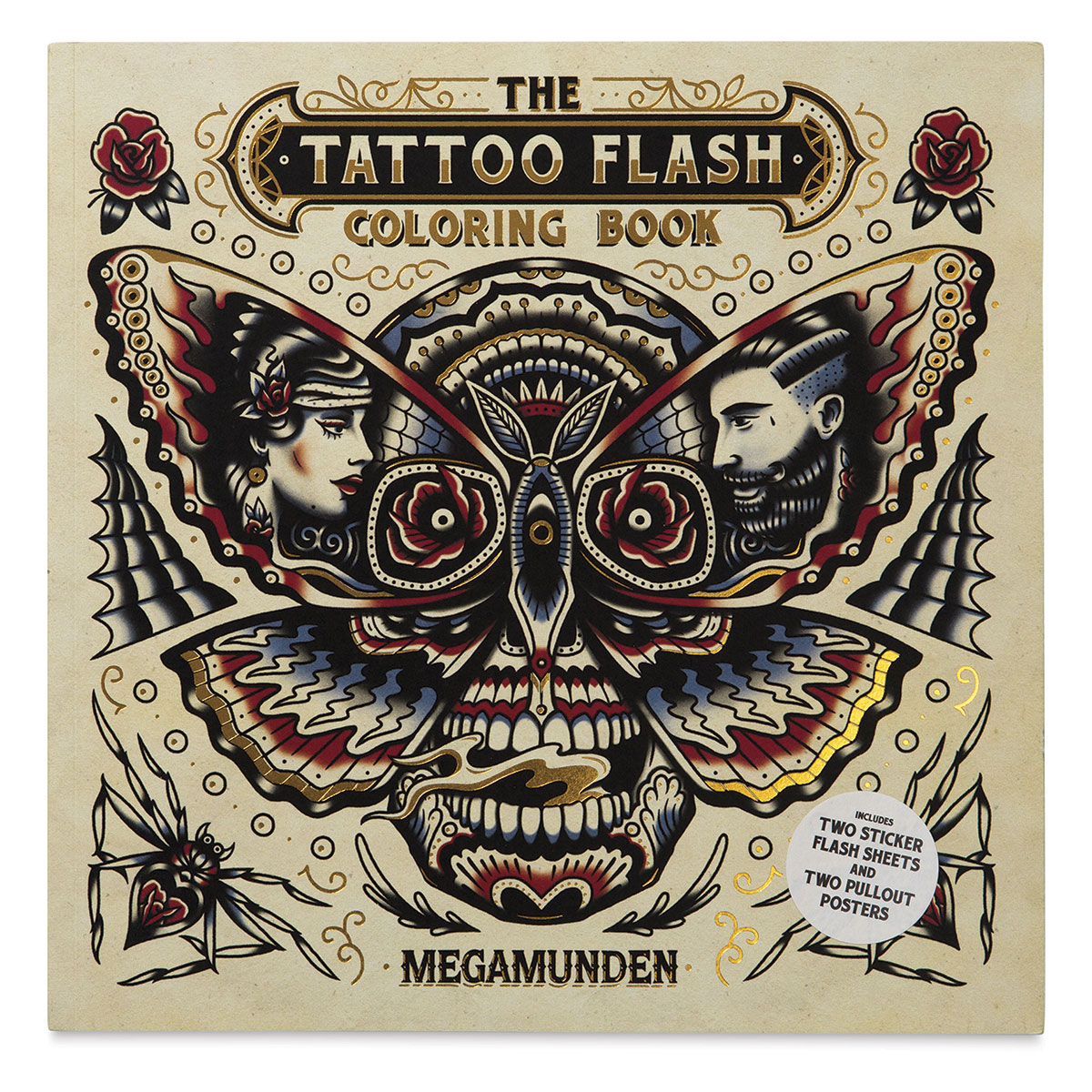 The tattoo flash coloring book blick art materials