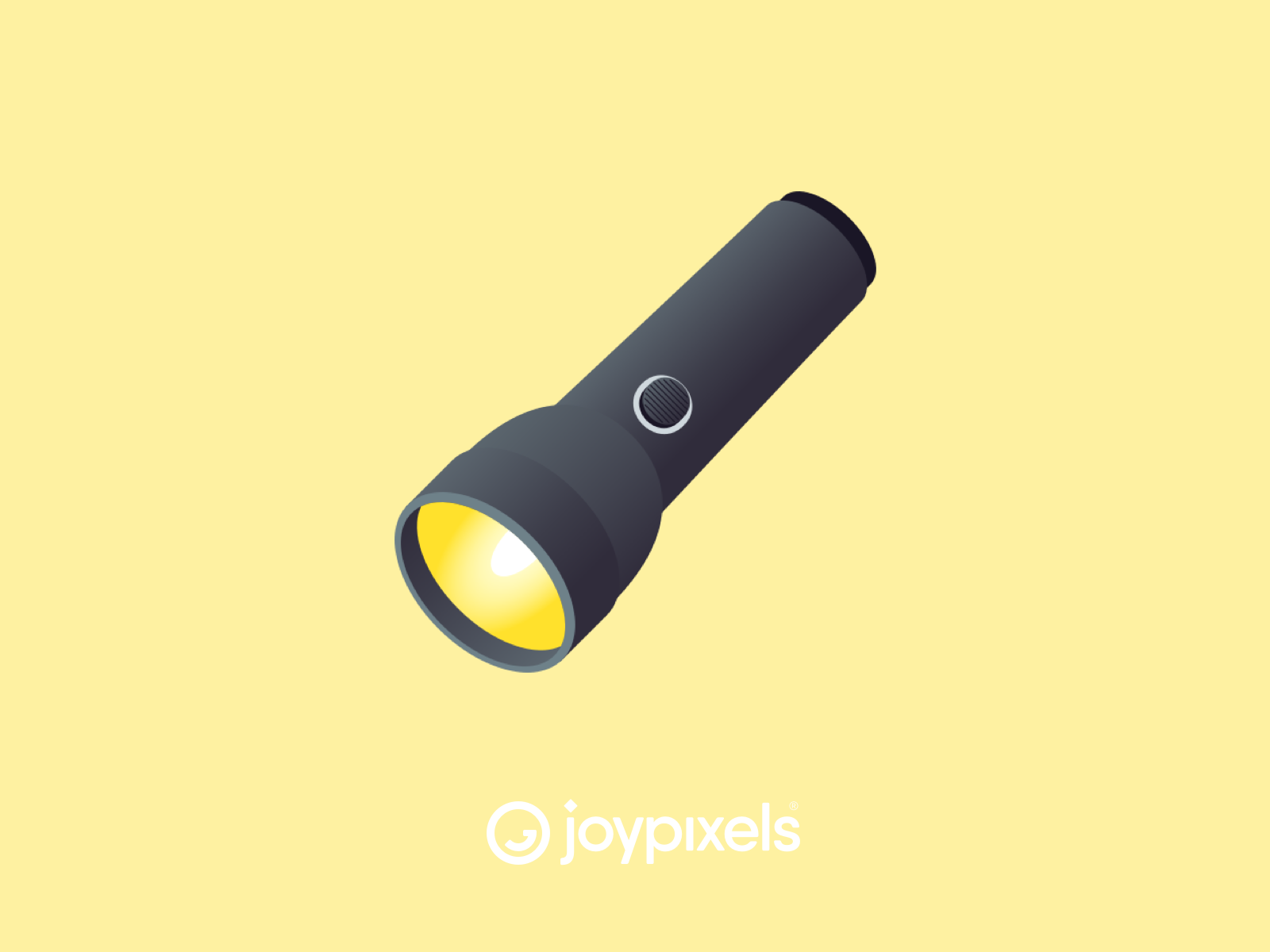 The joypixels flashlight emoji