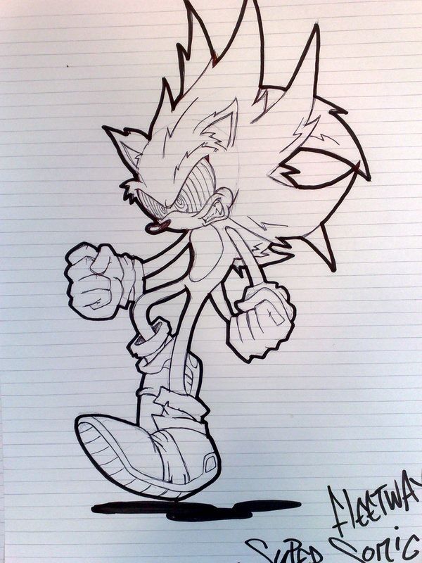 Fleetway super sonic by game