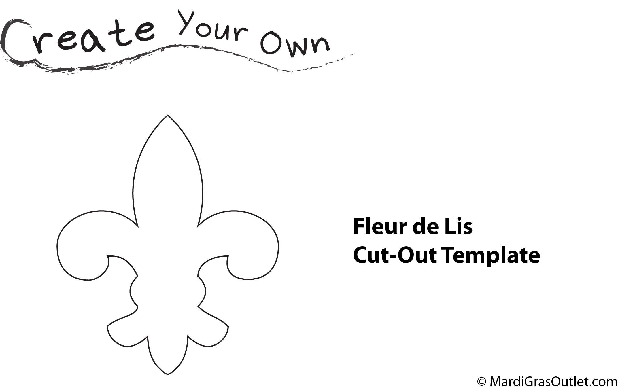 Party ideas by mardi gras outlet how to fleur de lis silhouette gift wrap