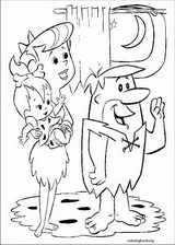 The flintstones coloring pages