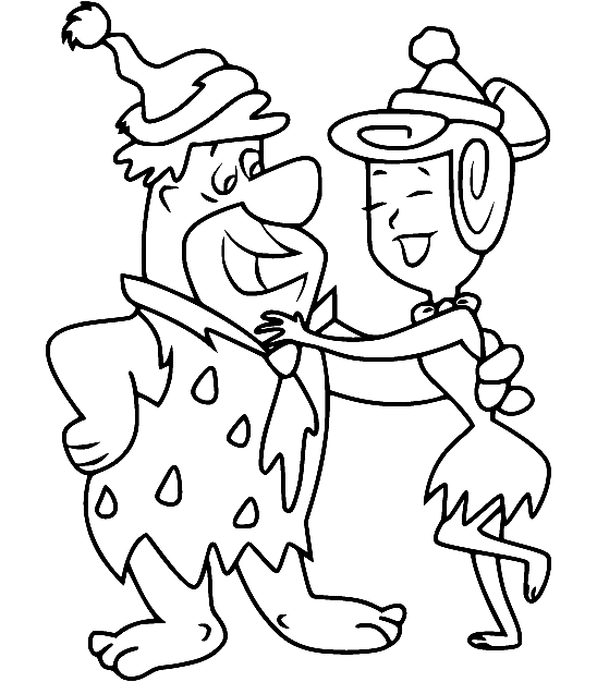 Flintstones coloring pages printable for free download