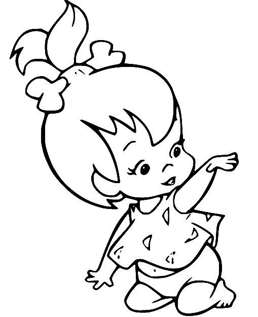 Flintstones coloring pages printable for free download