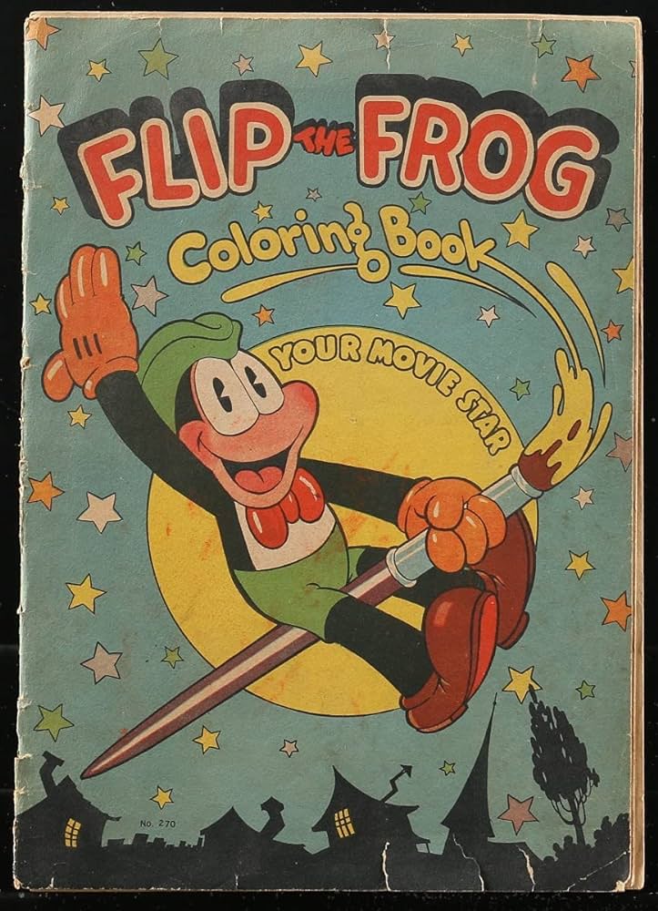 Flip the frog coloring book