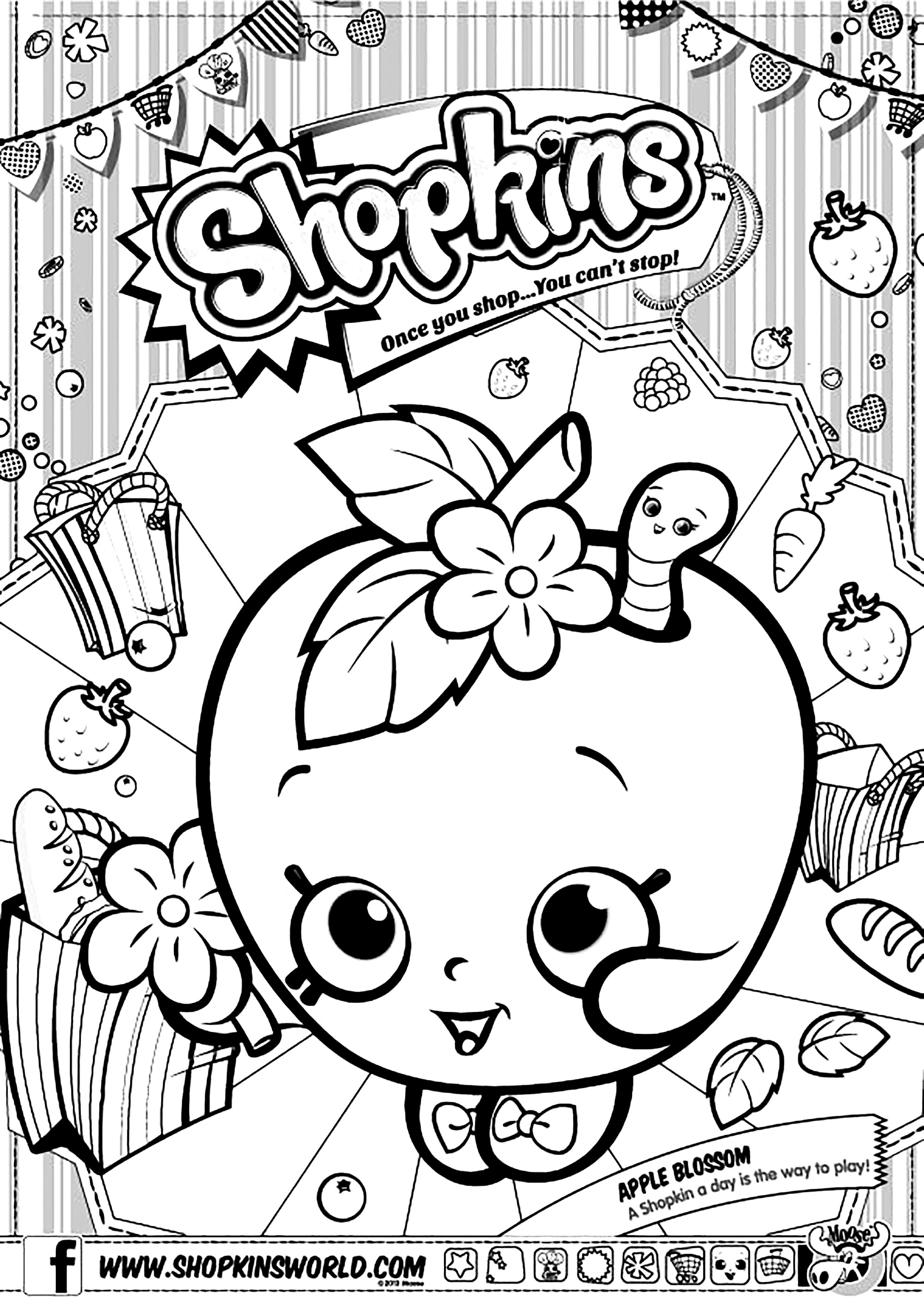 Shopkins flor de manzano