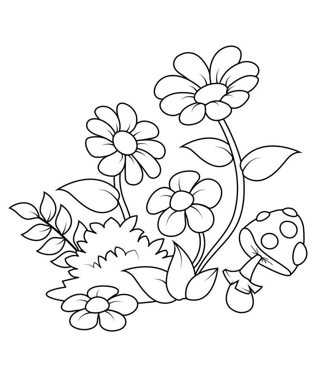 Natureza para colorir coloring pages flower coloring pages printable flower coloring pages