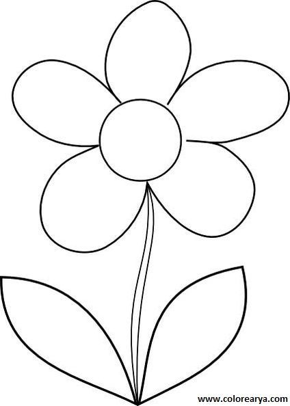 Resultado de imagem para imagens de flores para recortar em eva printable flower coloring pages flower coloring pages flower printable