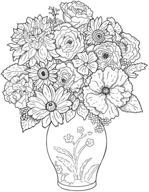 Flores para colorir â modelos lindos para imprimir e pintar sunflower coloring pages mandala coloring pages detailed coloring pages