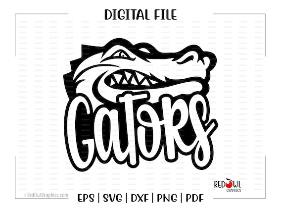 Gator svg gators svg gator gators clipart gator mascot htv svg dxf eps png pdfsublimation cut file htv vector digital