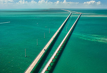 Shop aariel view of florida keys wallpaper in travel transport theme