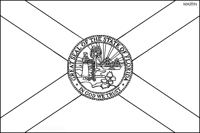 United clip art by phillip martin florida state flag