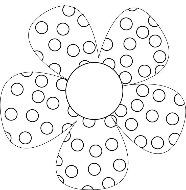 Pin by fufuart on flowers dot painting pattern coloring pages dots art