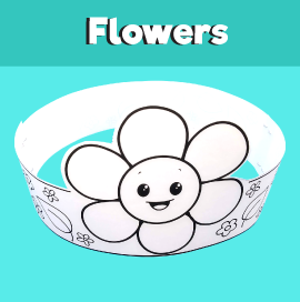 Flower paper mask â minutes of quality time