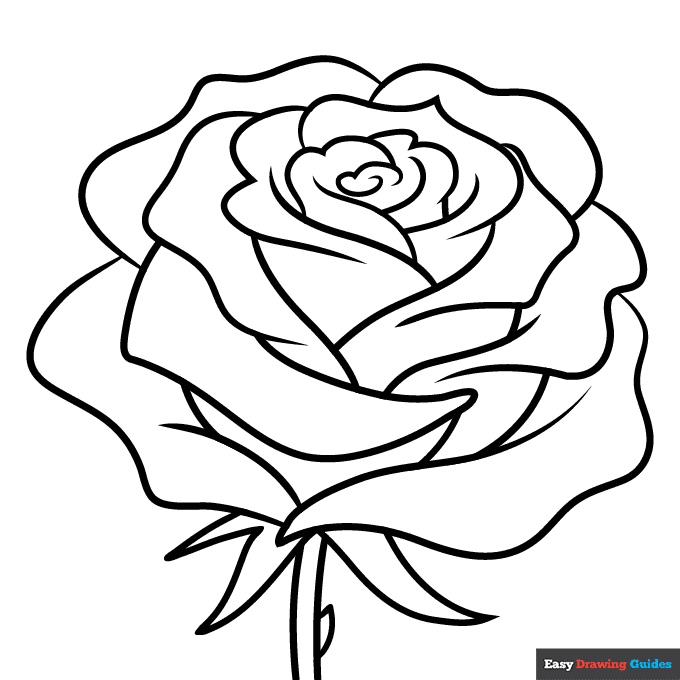 Free printable flower coloring pages for kids