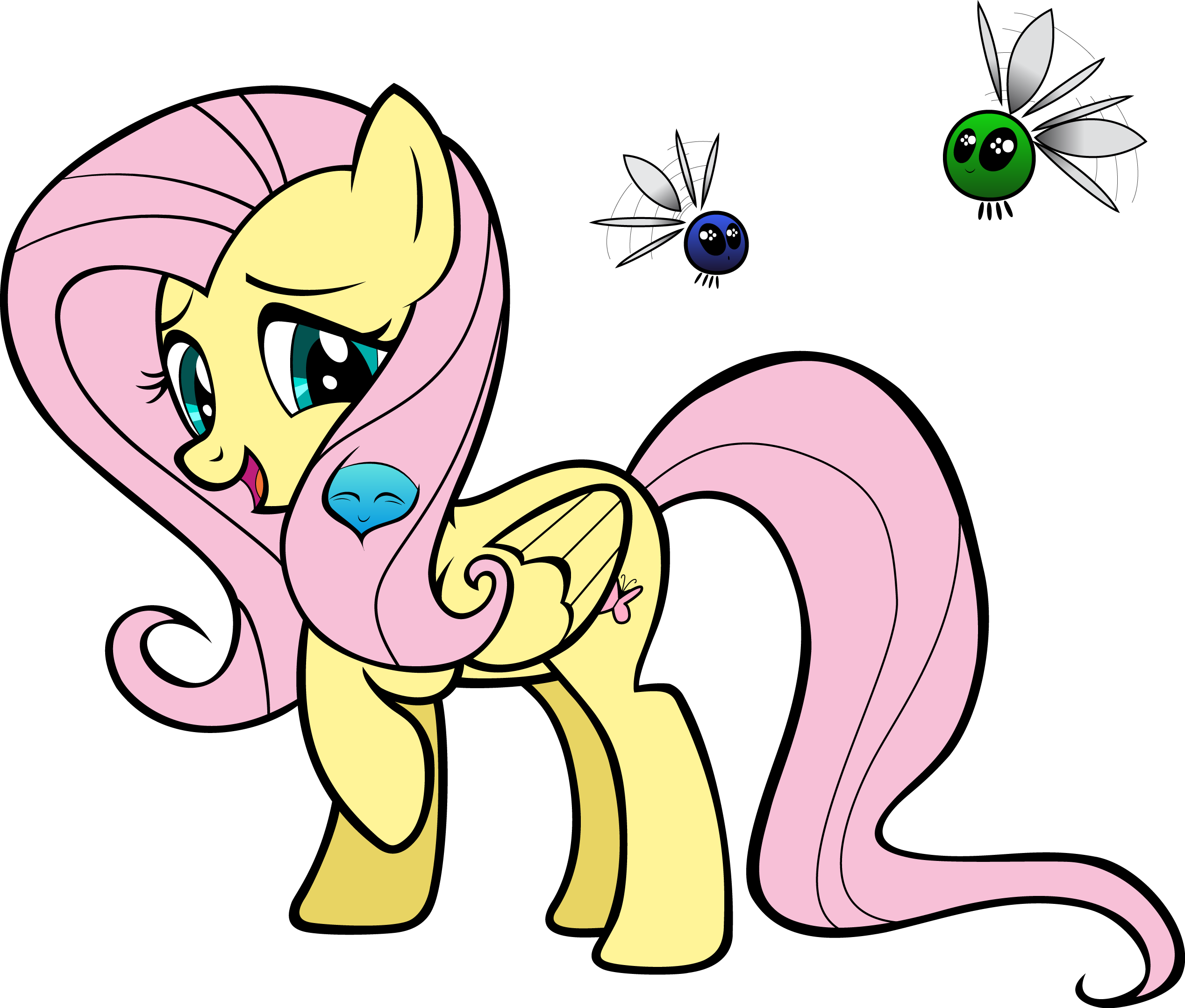 Fluttershy coloring page