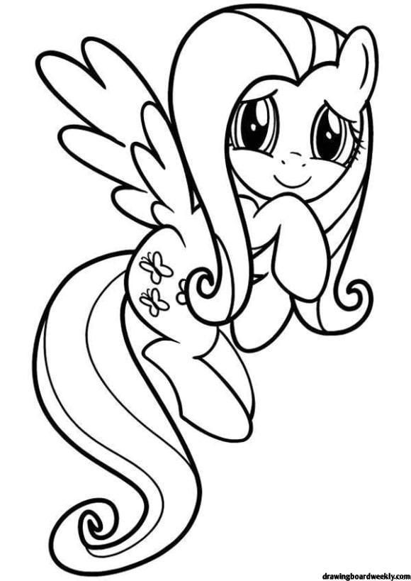 Fluttershy coloring page coloring pages my little pony coloring coloring pages for girls