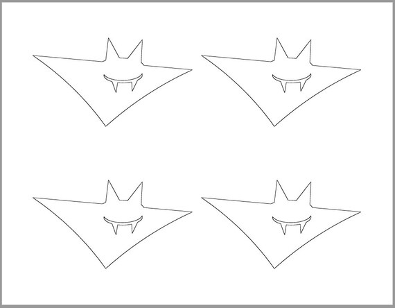 Inch bat template