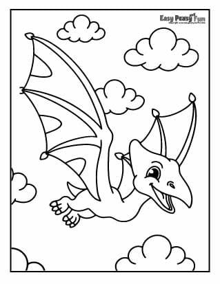 Dinosaur coloring pages