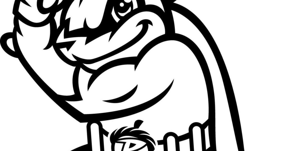 Nutzy coloring page