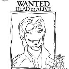 Flynn rider coloring pages