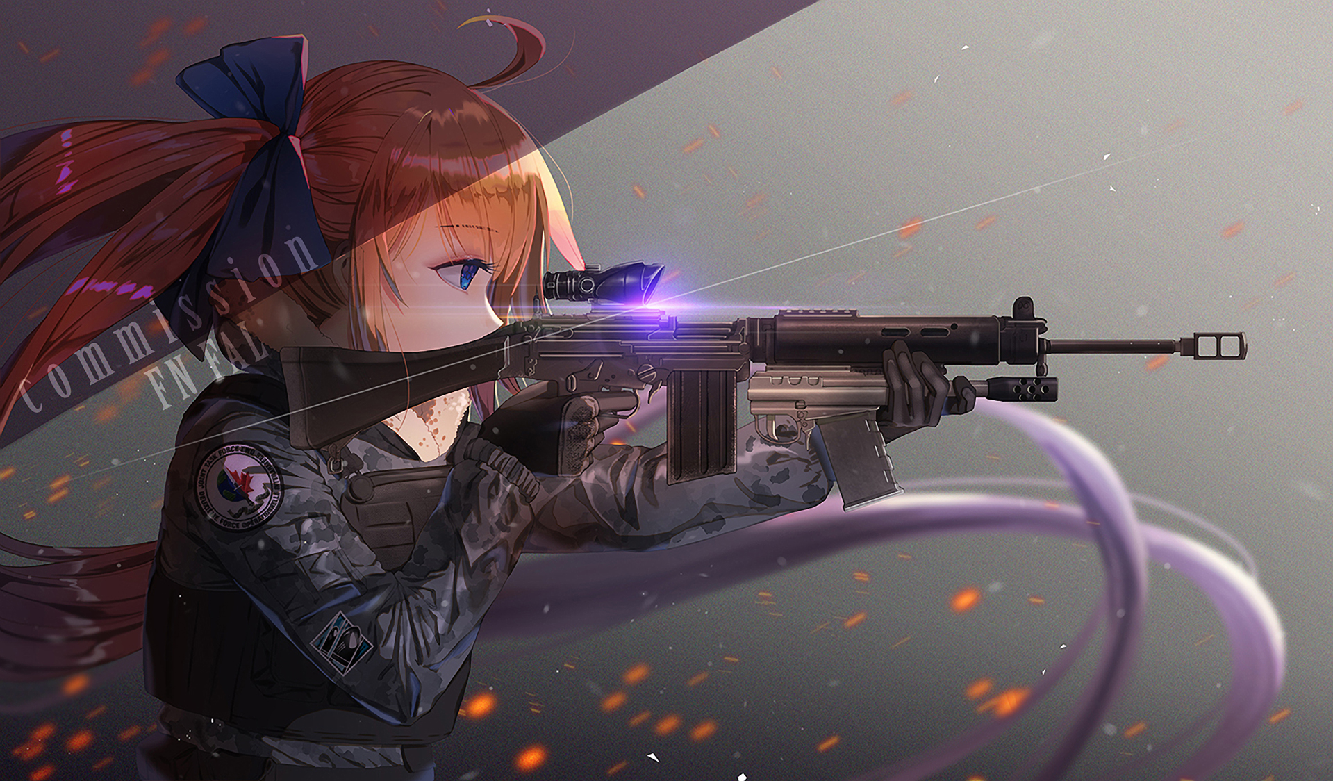 Fn fal girls frontline hd papers und hintergrãnde