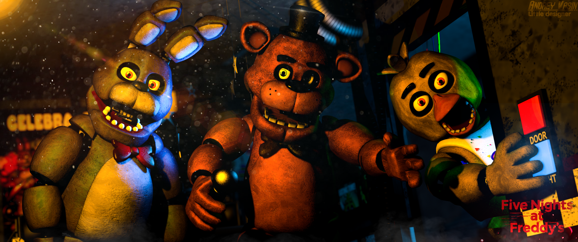 Backstage fnaf one wallpaper by Fresh_PiggyPie - Download on ZEDGE™