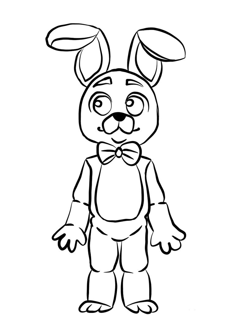 Bonnie fnaf coloring pages fnaf coloring pages coloring pages coloring pages inspirational