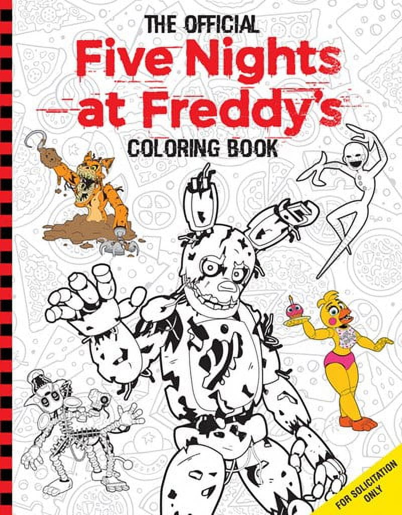 Official five nights at freddys coloring book