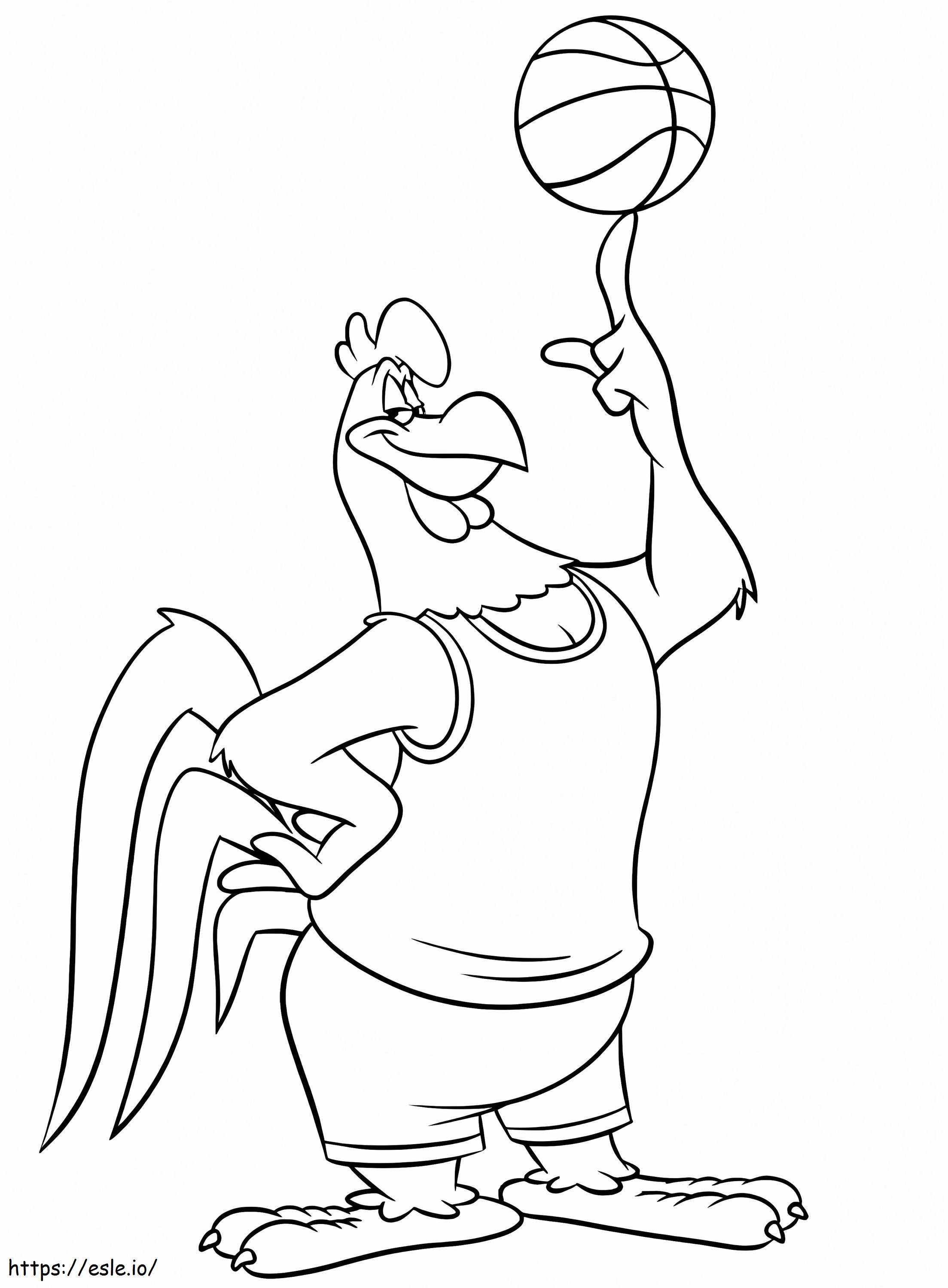 Foghorn leghorn coloring page