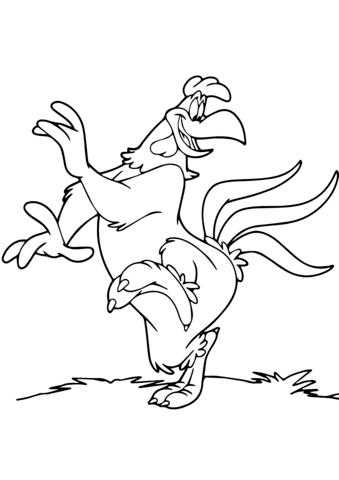 Looney tunes foghorn leghorn coloring page cartoon coloring pages coloring pages easy disney drawings