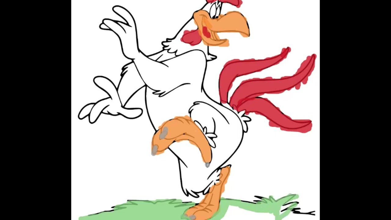 Foghorn leghorn coloring book