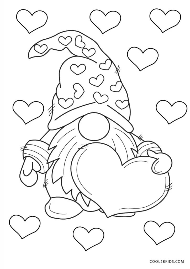 Printable valentines day coloring pages for kids in valentines day coloring page valentine coloring pages valentines day coloring