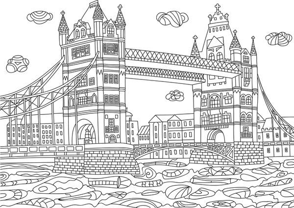 Coloring pages london vector oltre immagini vettoriali e grafica vettoriale stock acquisibili in licenza esenti da diritti dautore