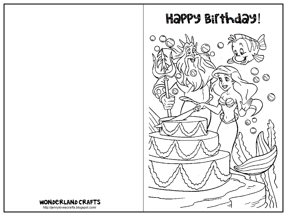 Wonderland crafts birthday cards happy birthday cards printable happy birthday coloring pages birthday card printable