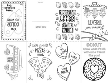 Printable foldable coloring books tpt